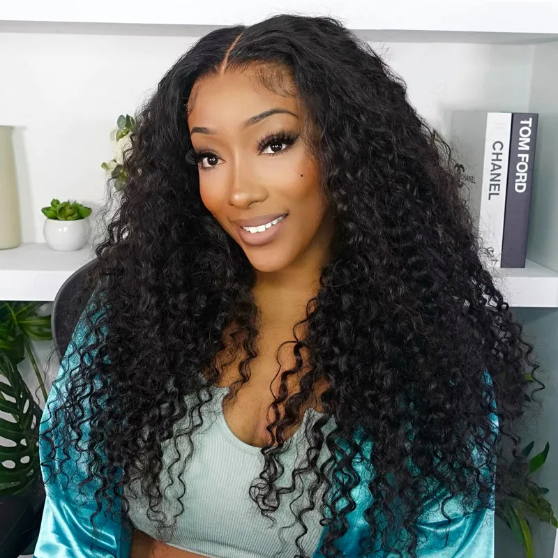 Flash Sale Cozy Invisi Strap Snug Fit for 360 Skin Lace Frontal Pre-cut & Pre-bleached Human Hair Wig