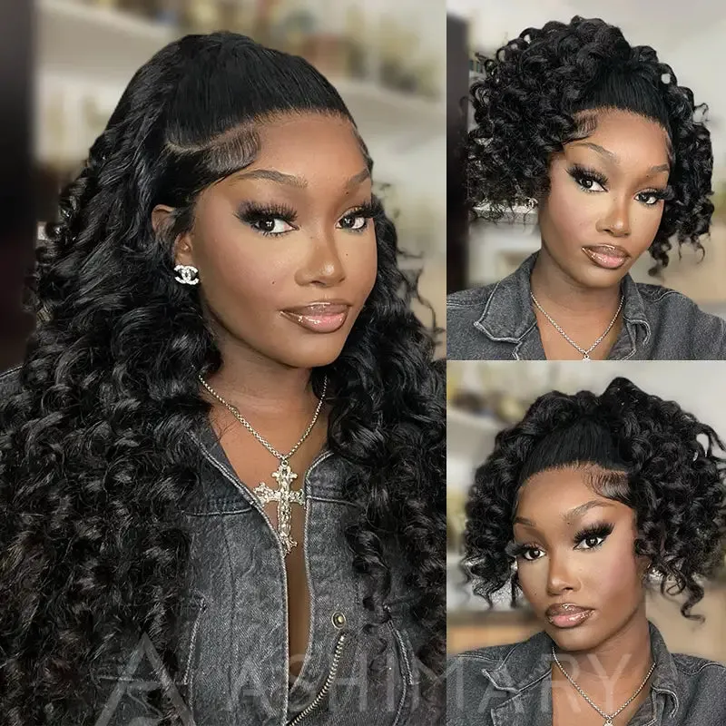 Flash Sale Cozy Invisi Strap Snug Fit for 360 Skin Lace Frontal Pre-cut & Pre-bleached Human Hair Wig