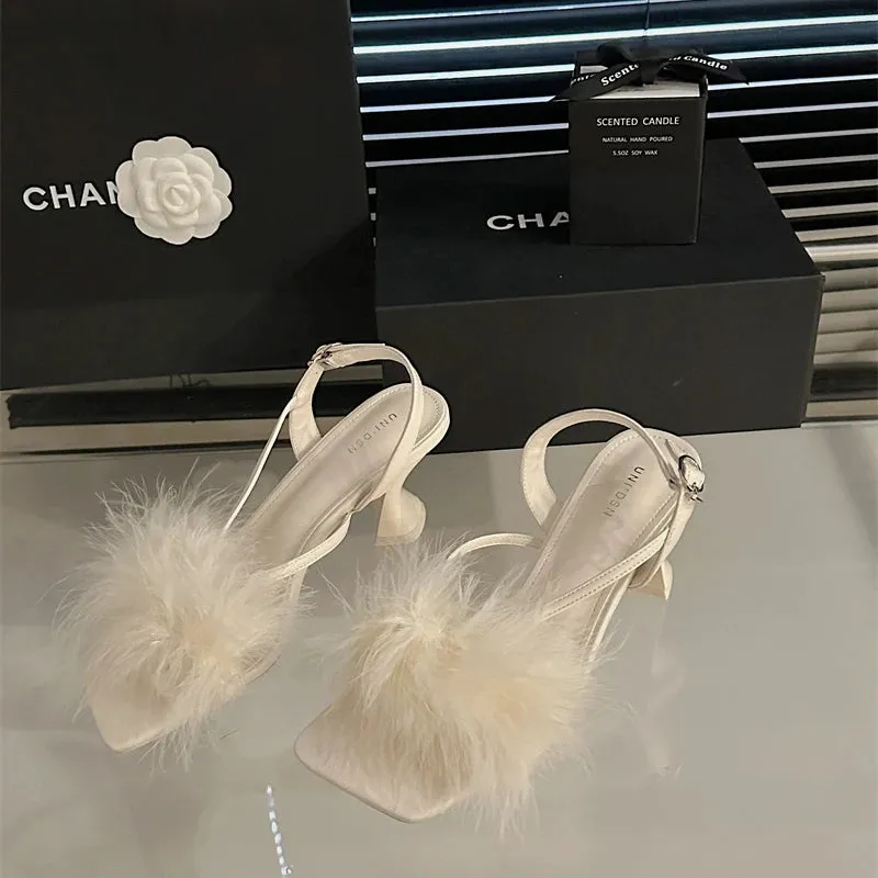 Flip Flops Platform Fashion Womens Shoes  Female Sandal Clear Heels