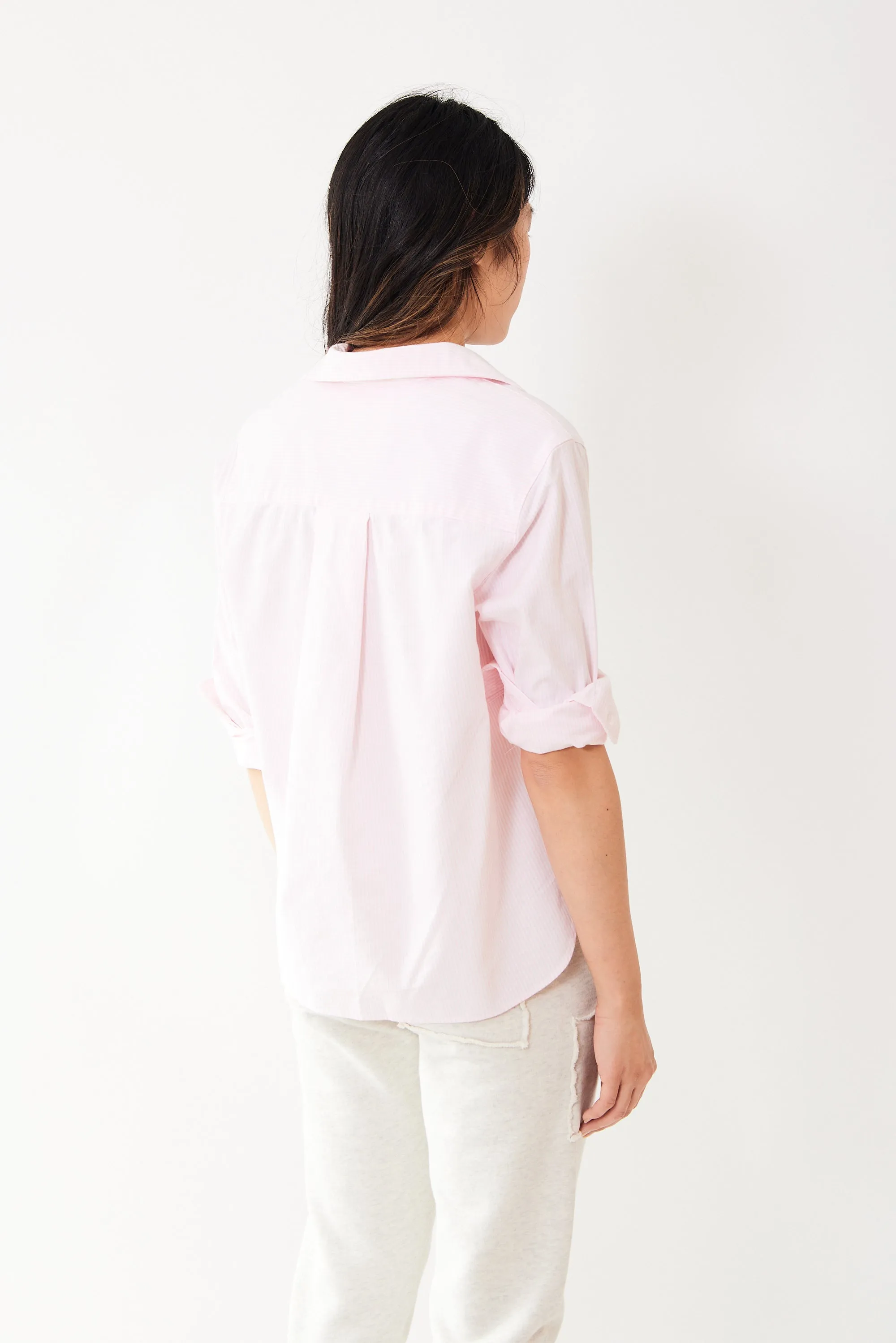 Frank & Eileen Silvio Woven Button Up