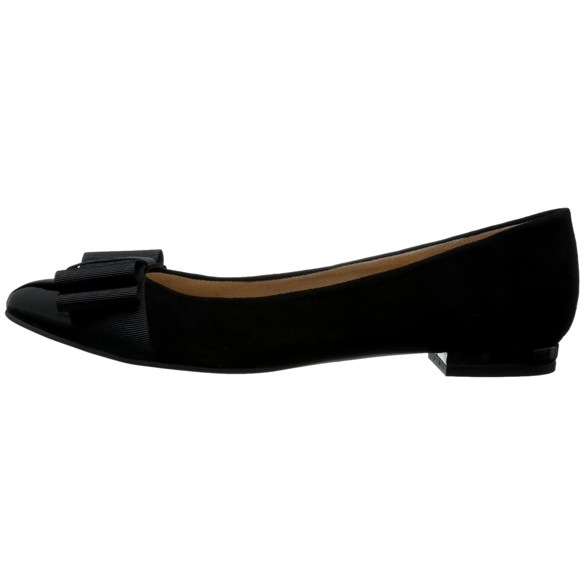 French Sole Onstage Black Patent / Black Suede  F-ONSTAGE-PTNT-SUEDE-001 Women's