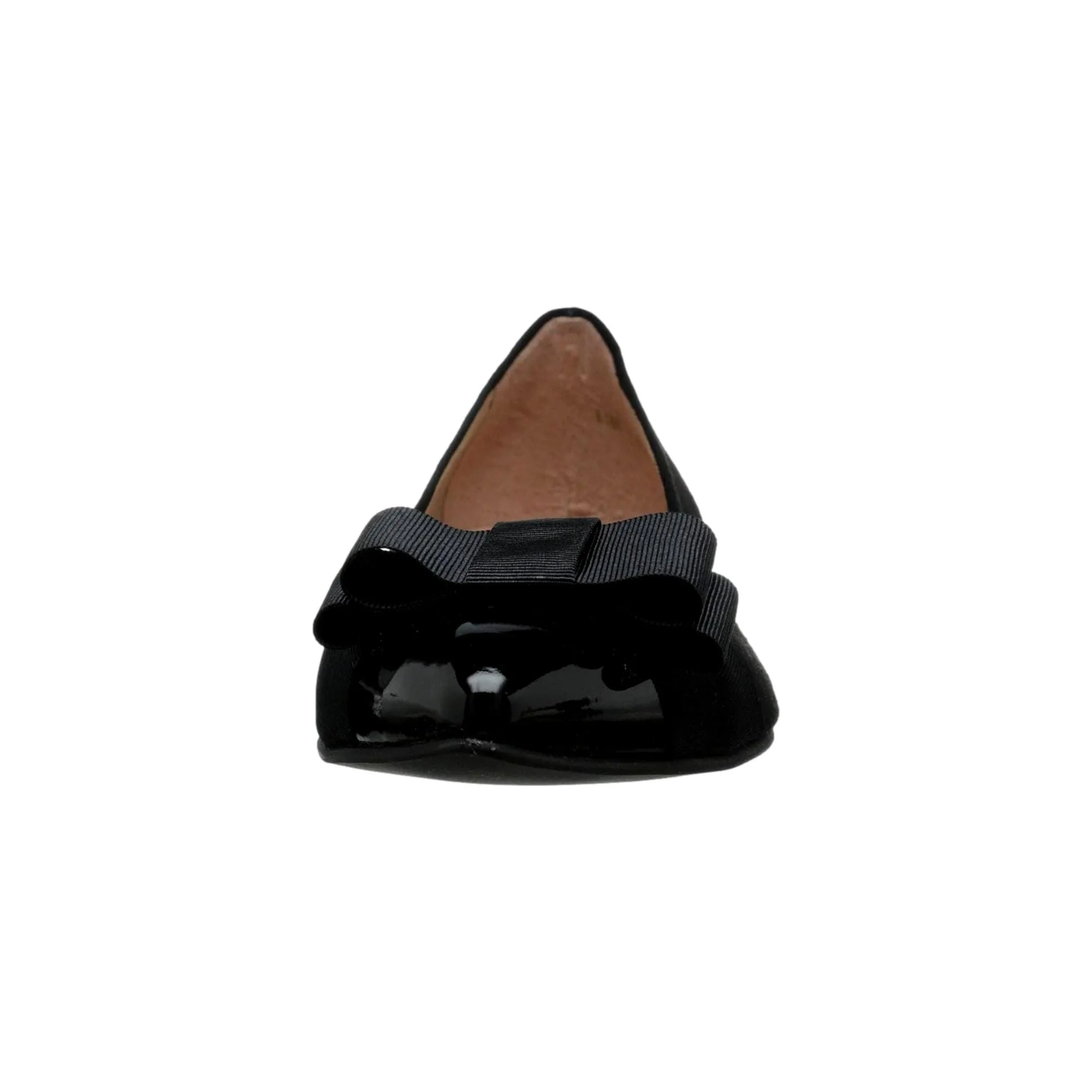 French Sole Onstage Black Patent / Black Suede  F-ONSTAGE-PTNT-SUEDE-001 Women's
