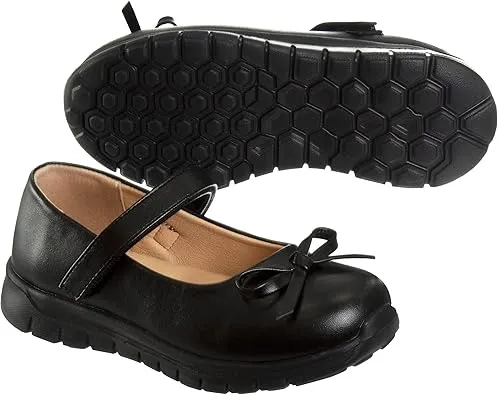 French Toast Girls Mary Jane Shoes School Kids Uniform Flats Ballet Strap Dress Formal Slip-On (Toddler, Little Kid, Big Kid)
