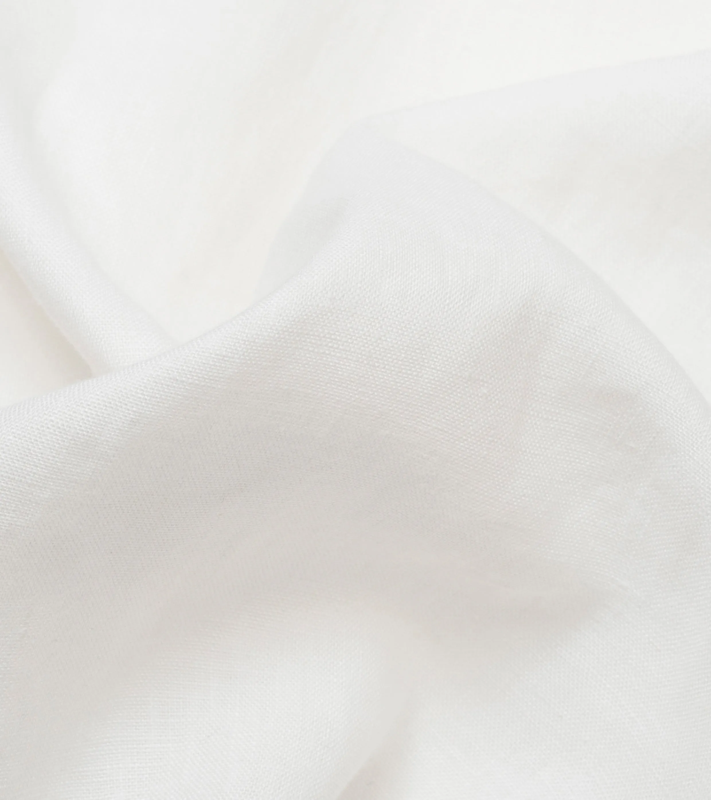 Frogged Button Shirt White