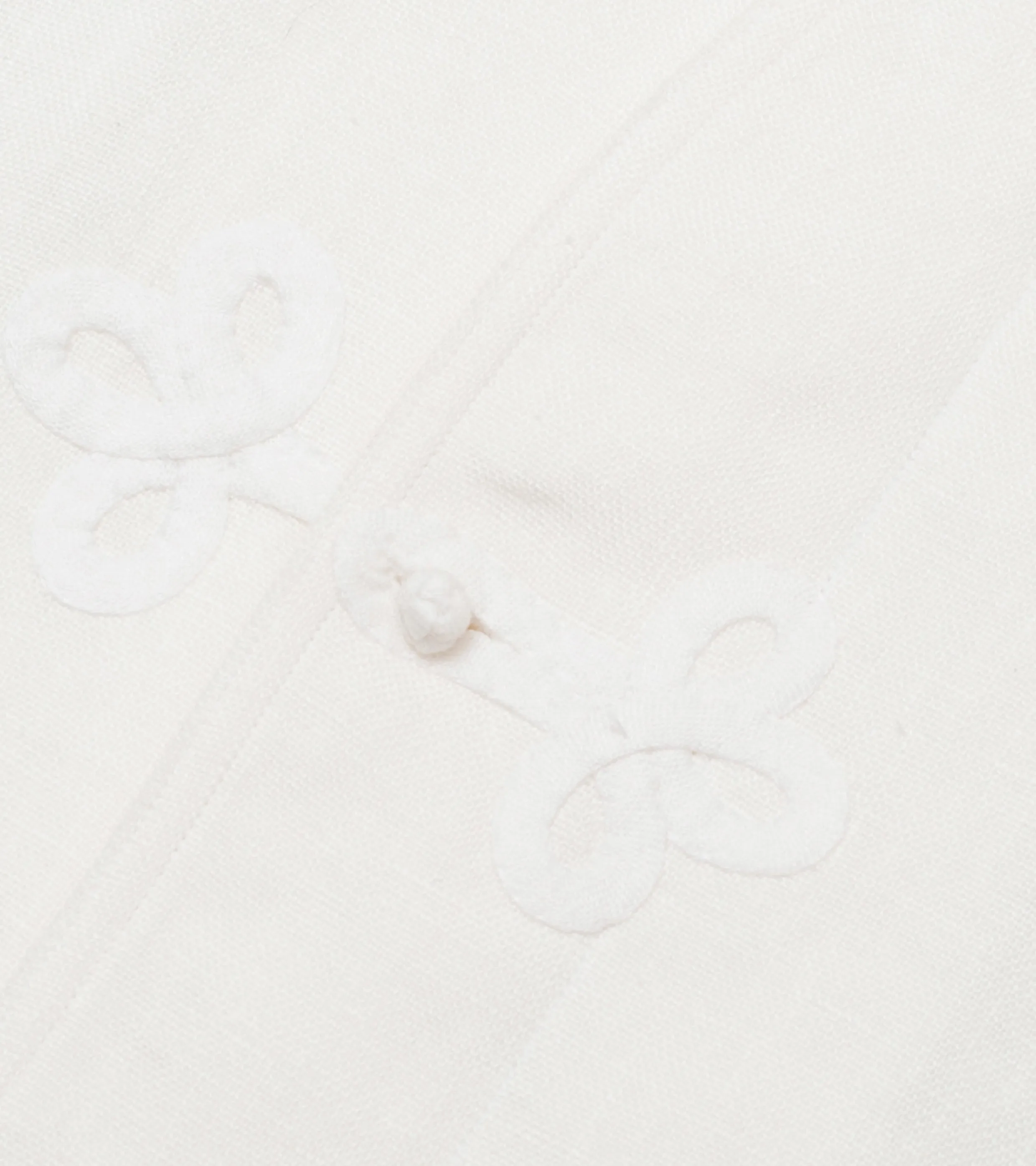 Frogged Button Shirt White