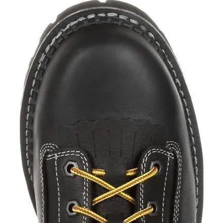 Georgia Men's Amp Lightweight Logger 9" Composite Toe Waterproof Work Boot - Black - GB00272