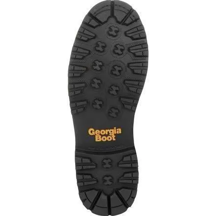Georgia Men's Amp Lightweight Logger 9" Composite Toe Waterproof Work Boot - Black - GB00272