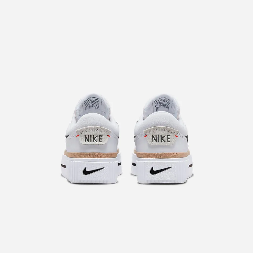 Giày Sneakers Nữ Nike Court Legacy Lift - Trắng