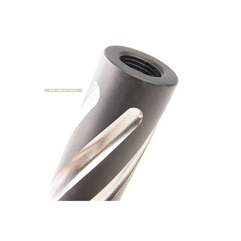 GK Tactical Stainless Steel Tornado Outer Barrel for Tokyo Marui Hi-Capa 5.1 GBB - Black