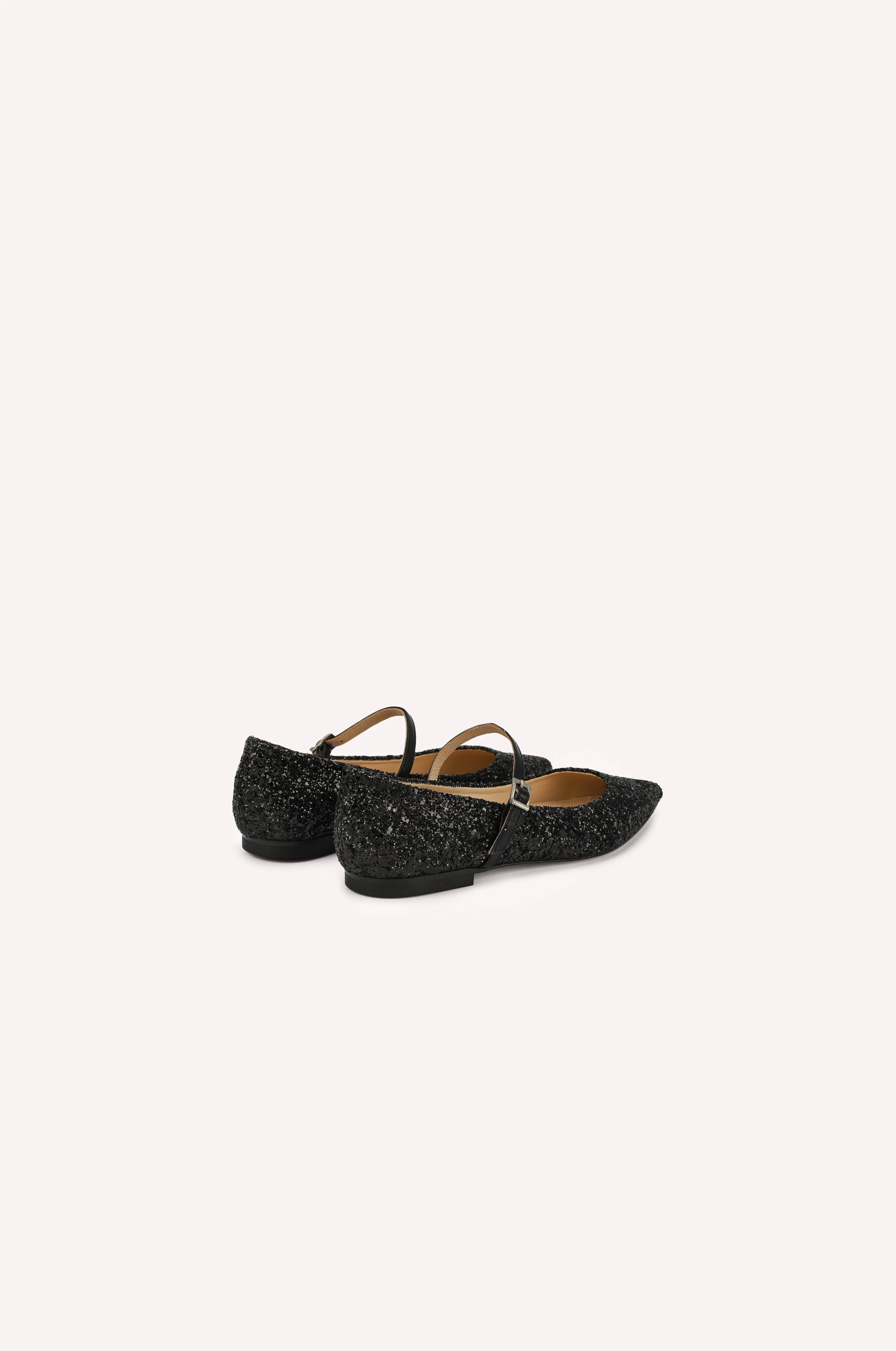 Glitter Ballet Flats