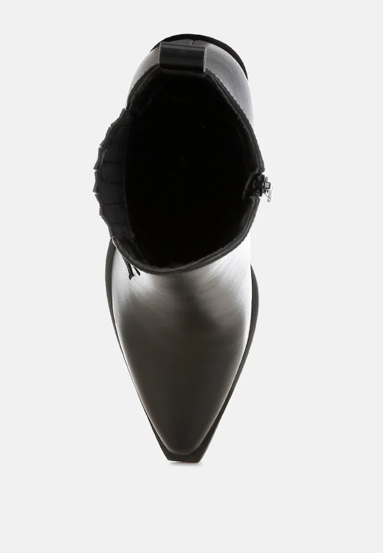 Glitter Star Detail Chelsea Boots By RUW
