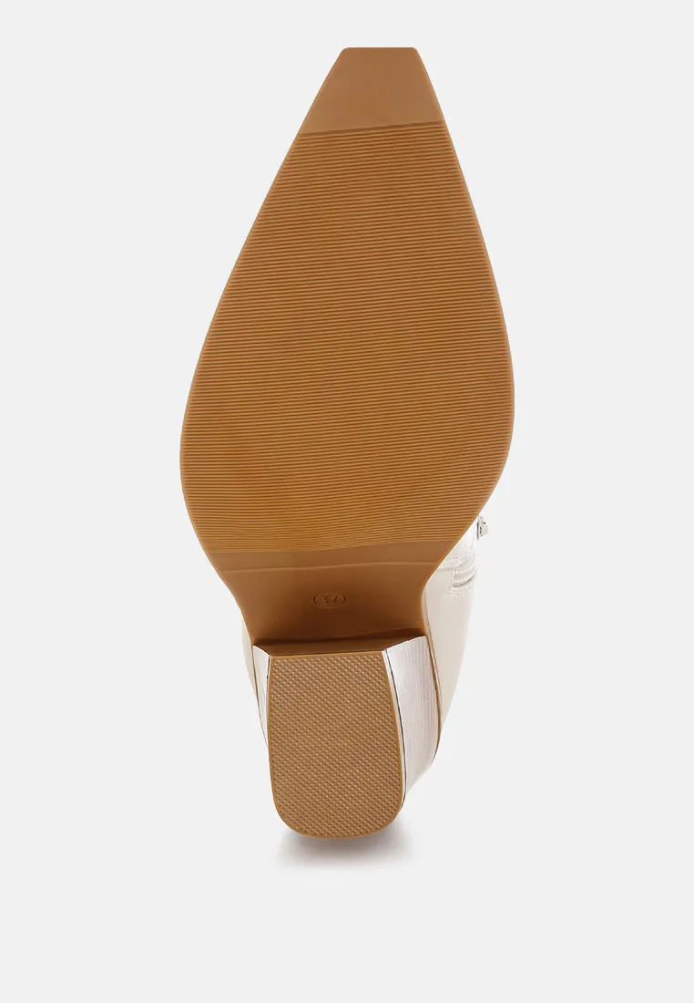 Glitter Star Detail Chelsea Boots By RUW