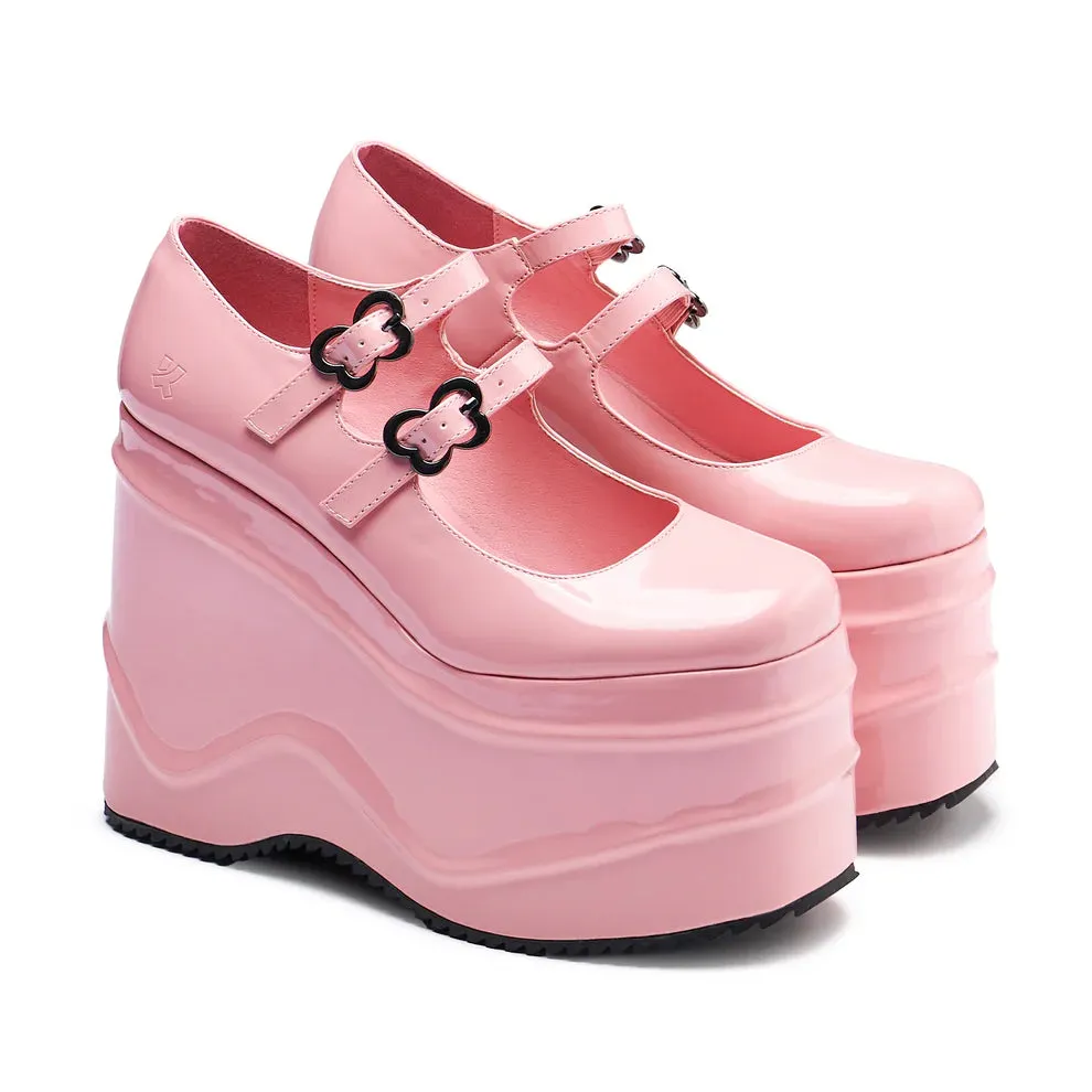 Good Fairy Princess Mega Platform Mary Janes - Pink-Size 7-Clearance