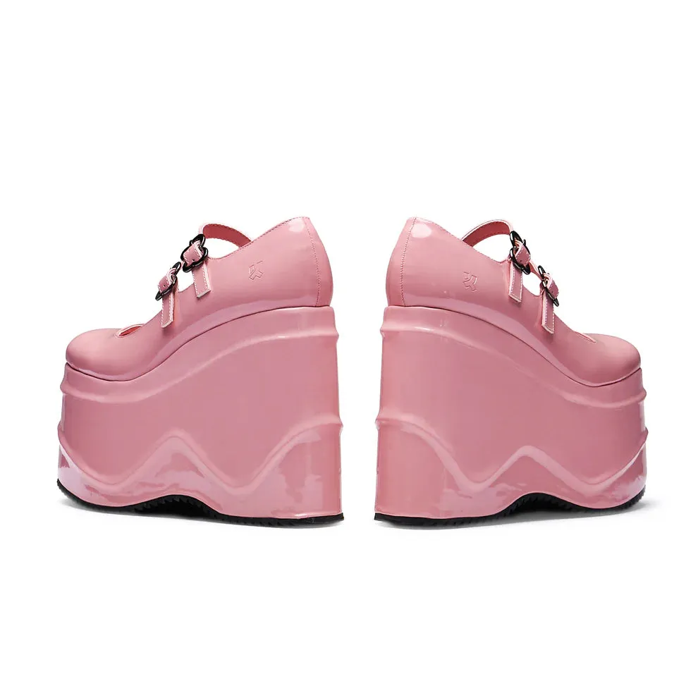 Good Fairy Princess Mega Platform Mary Janes - Pink-Size 7-Clearance