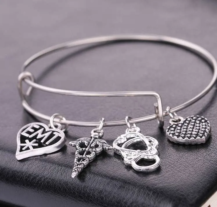Gorgeous Charms EMS/EMT Bracelet!