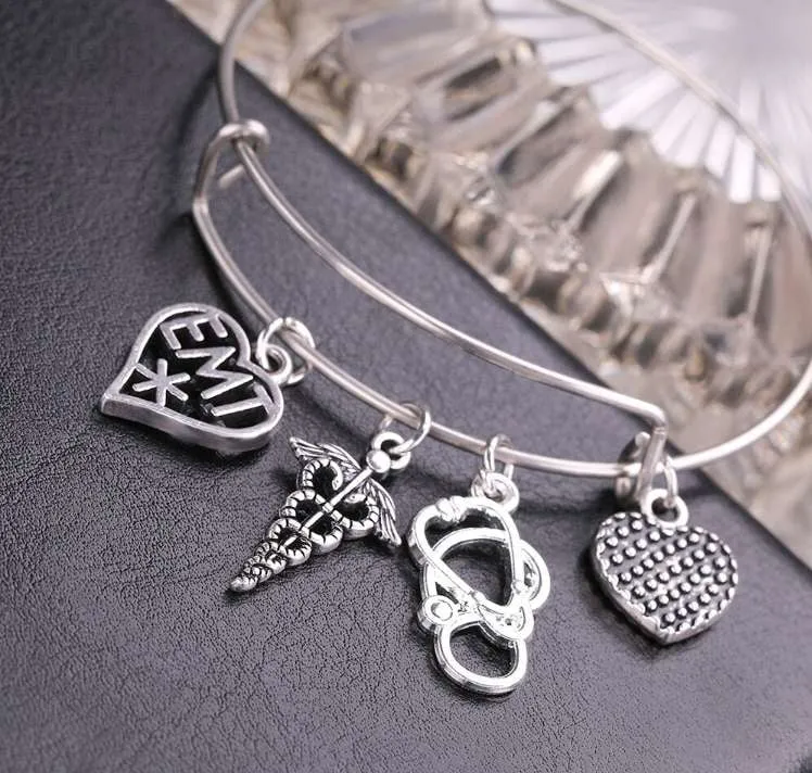 Gorgeous Charms EMS/EMT Bracelet!