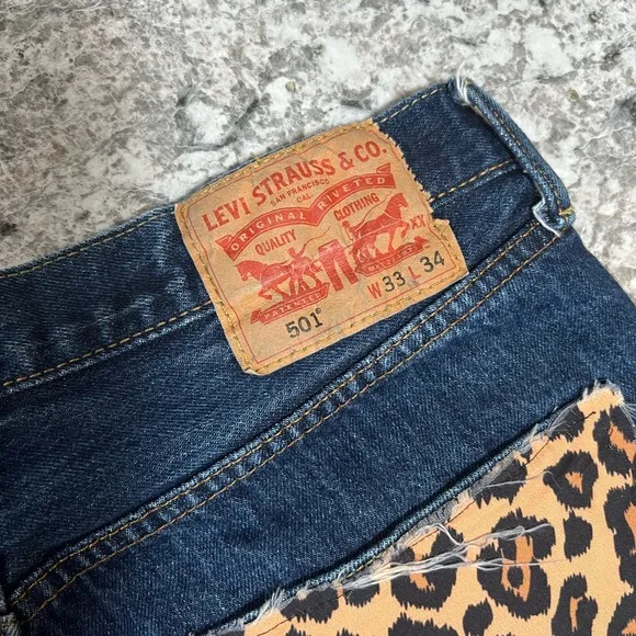 Gorgeous Custom Levi’s 501 Shorts