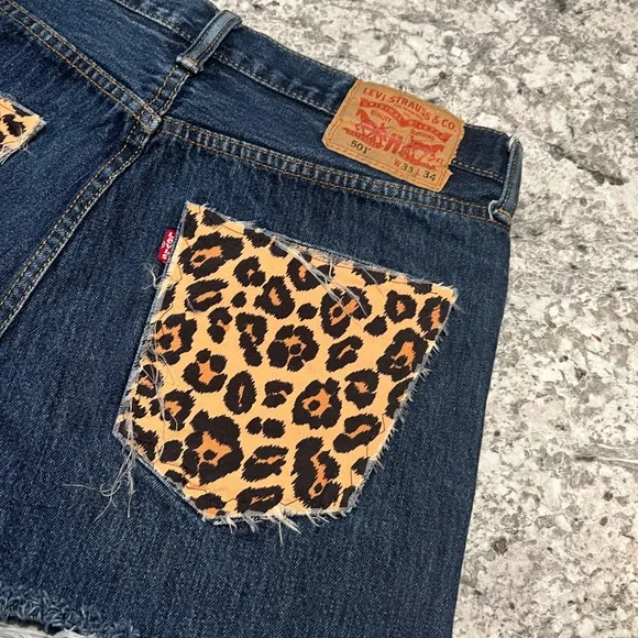 Gorgeous Custom Levi’s 501 Shorts