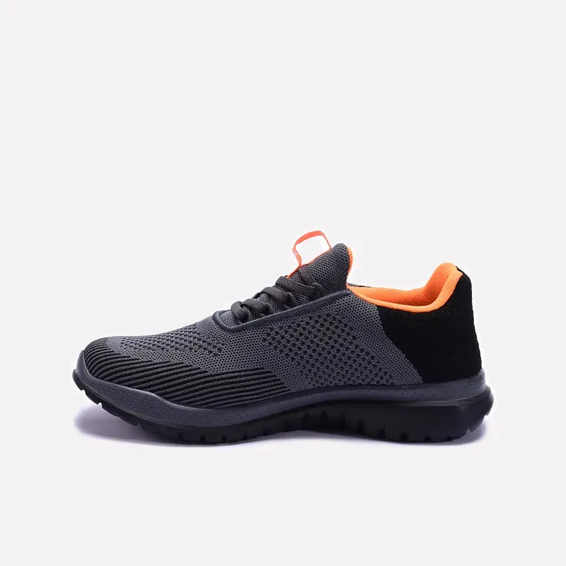 Gray Running Sneakers 0120437