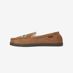 Green Bay Packers Beige Moccasin Slipper