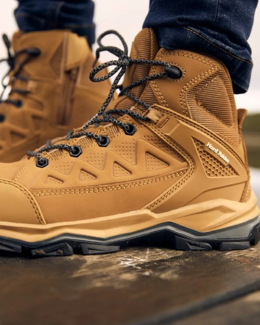 Hard Yakka Mens Atomic PR Hybrid Side Zip Safety Boots