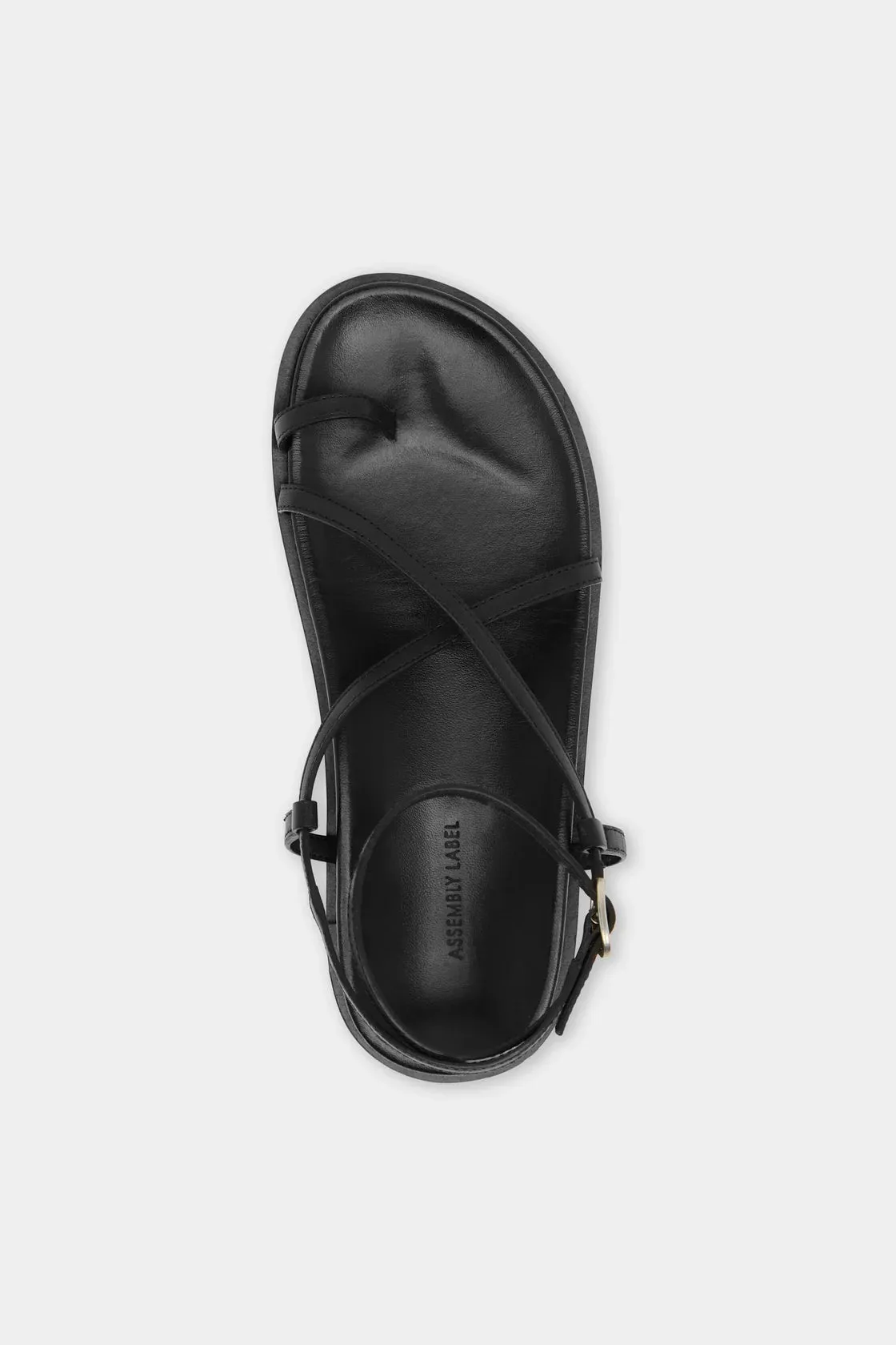 Hilary Leather Sandal - Black