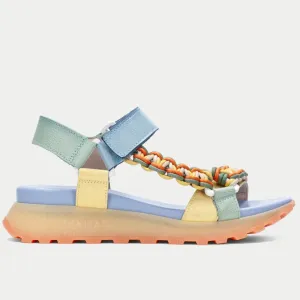 Hispanitas Sport Sandals Maui eucalyptus-banana-sky HV253898-BLUE