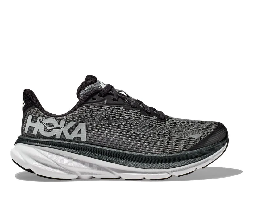 Hoka Y CLIFTON 9 YOUTH Black / White