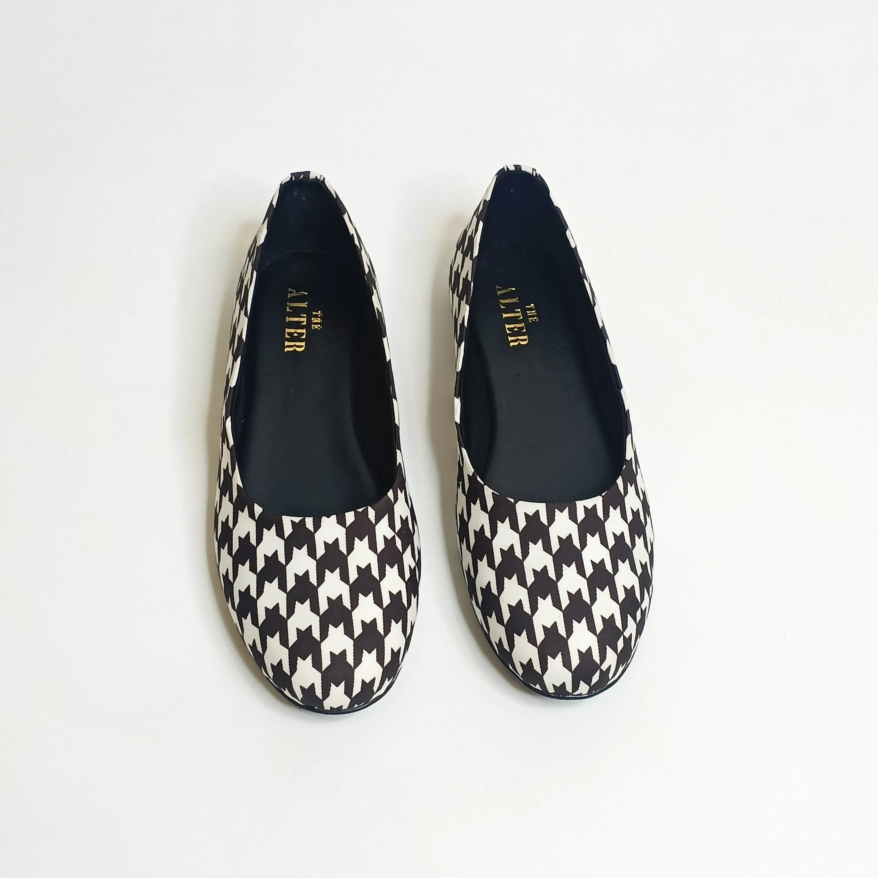 Houndstooth Ballerinas