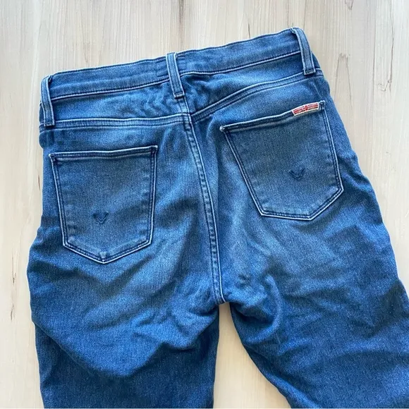 Hudson Navy Blue Women’s Blair High Rise Skinny Jeans