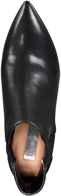 INC International Concepts Womens Irsia Pointed Toe Ankle, Black, Size 9.0
