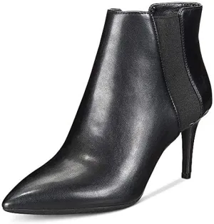 INC International Concepts Womens Irsia Pointed Toe Ankle, Black, Size 9.0