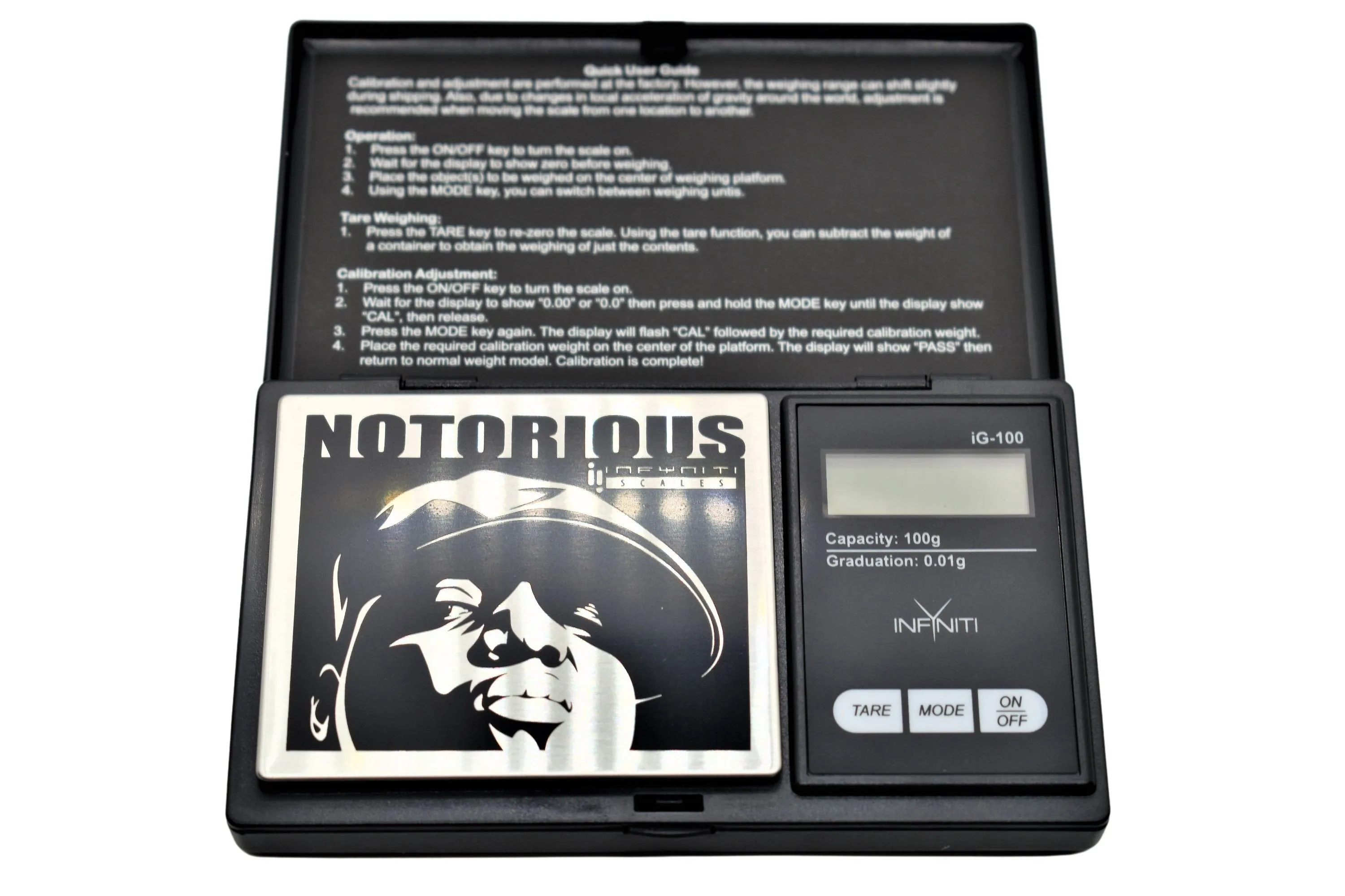 Infyniti Notorious BIG G-Force Digital Pocket Scale 100g x 0.01g - (1 Count)