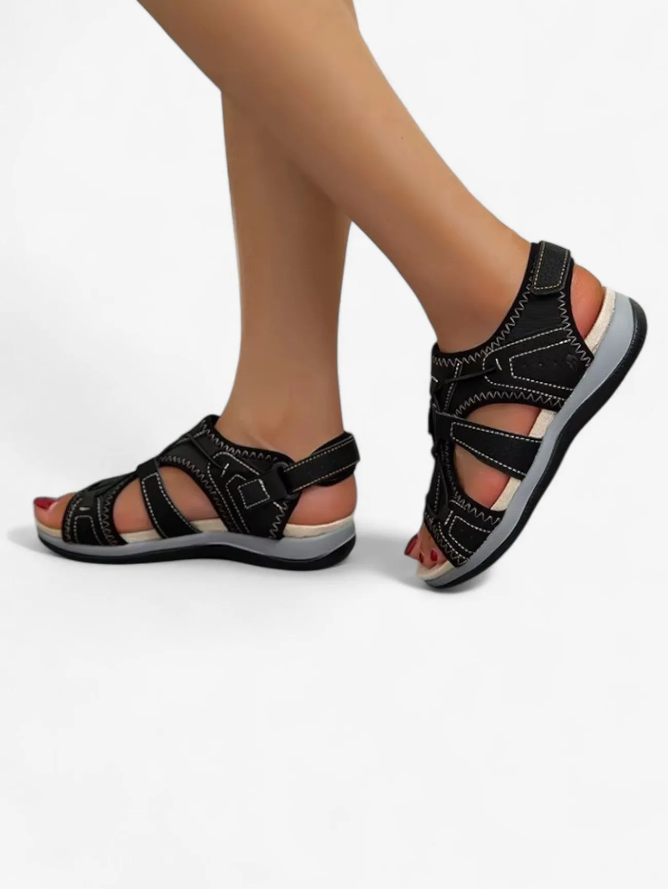 Jada | Women's Comfortable Walking Sandals with Arch Support