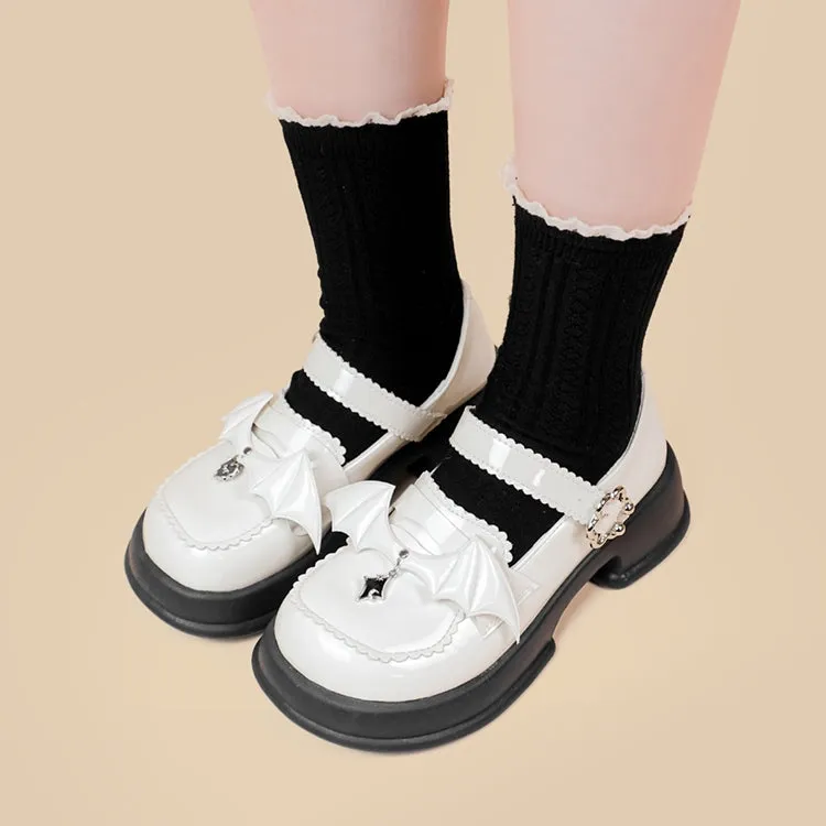 Japanese Mary Jane Leather Shoes