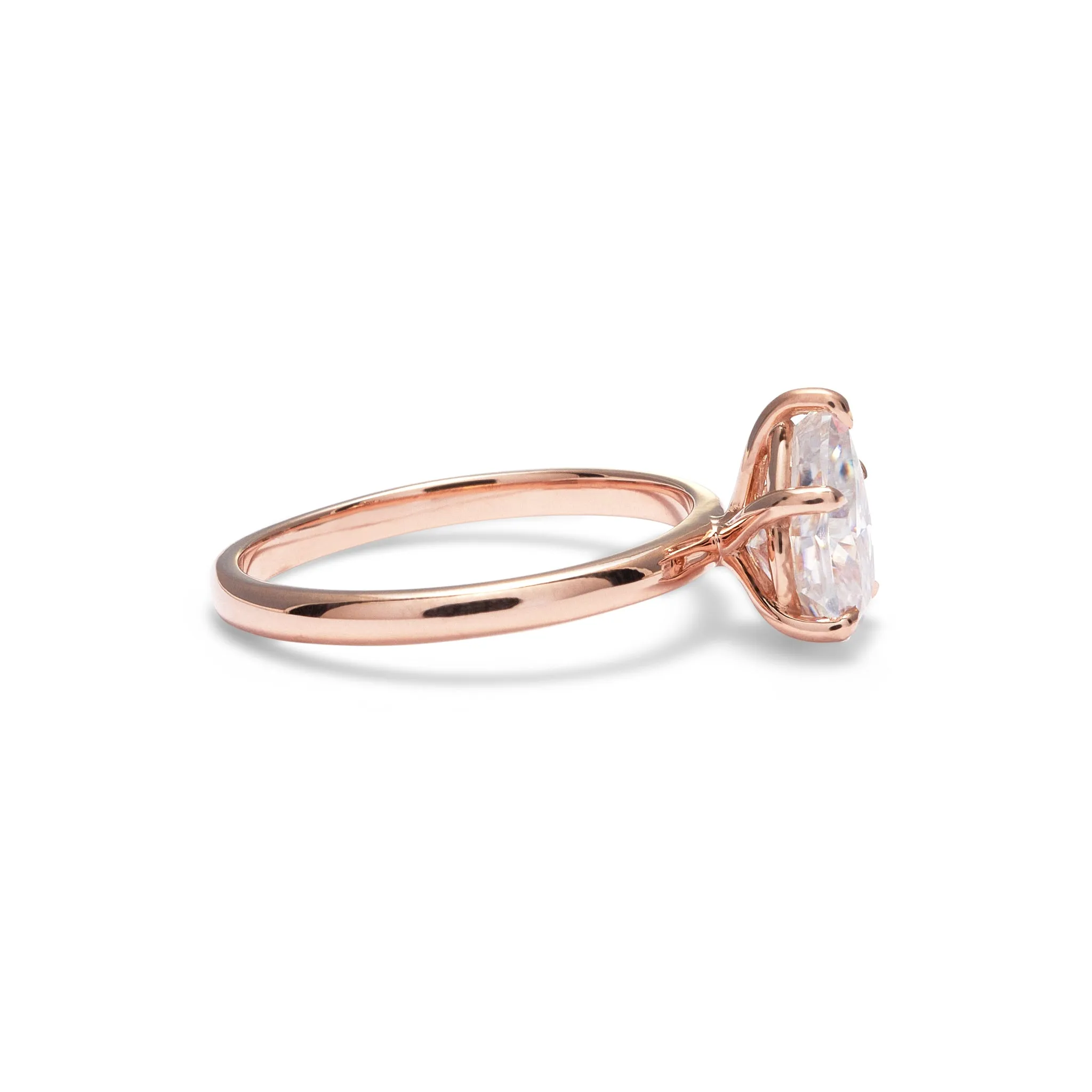 Jenny Pear Cut Moissanite Engagement Ring (5 prongs)