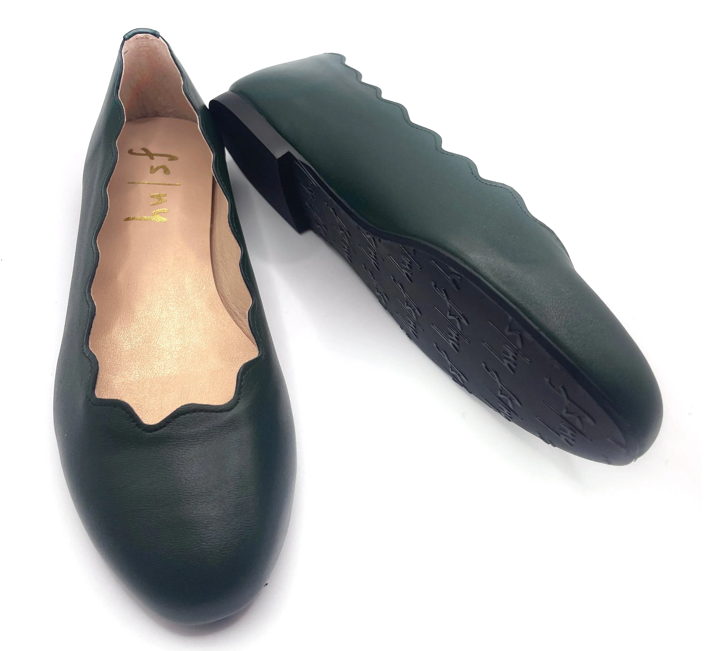 Jigsaw - Hunter Green Leather