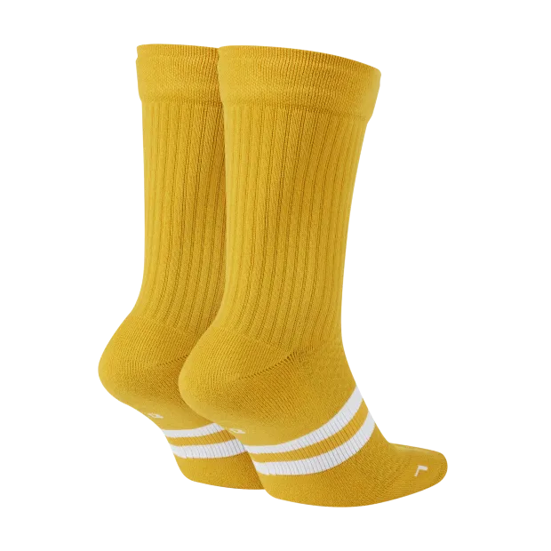 Jordan Legacy Crew Socks 'Sulfur/White'