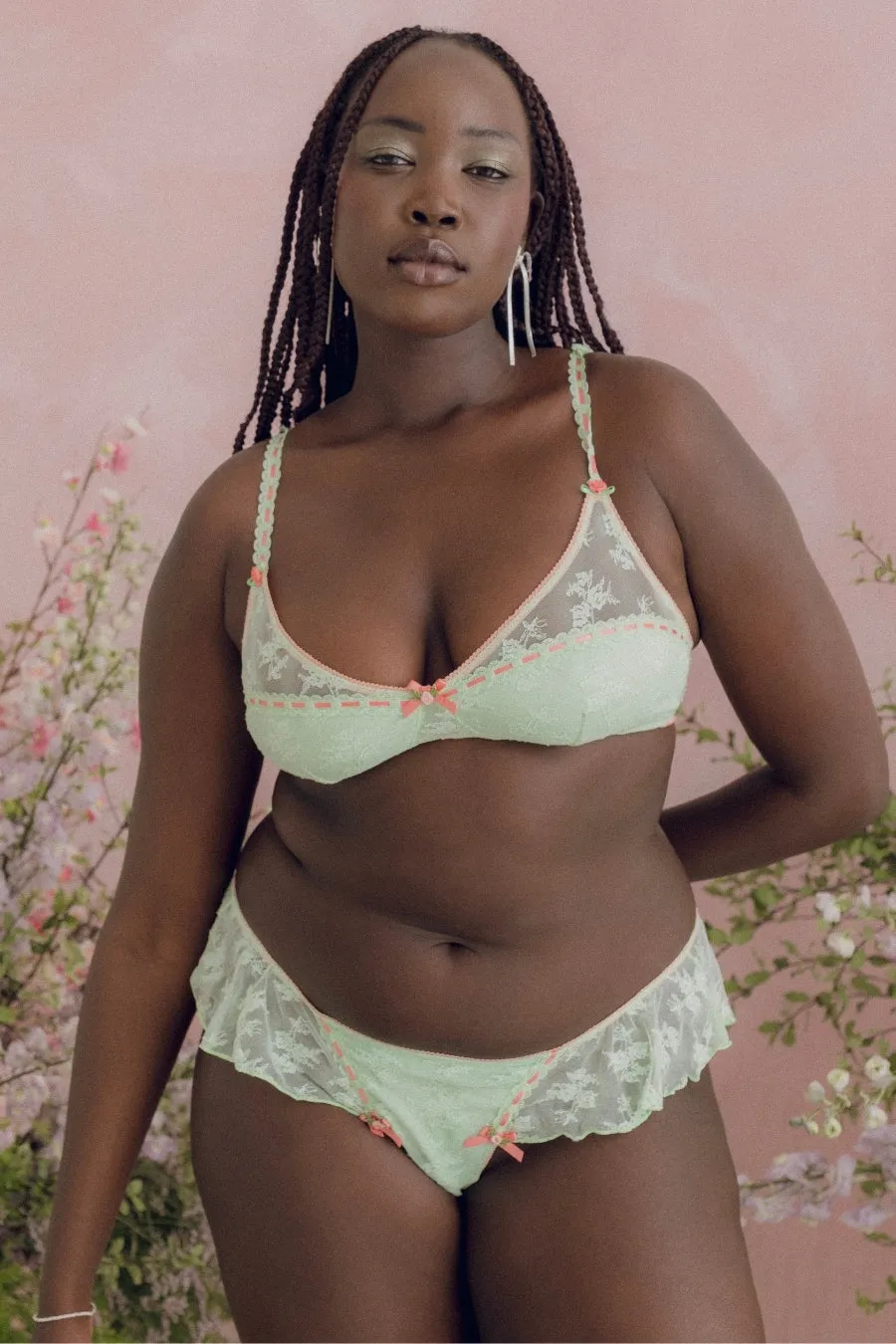 Juliet Bralette & French Knicker Set