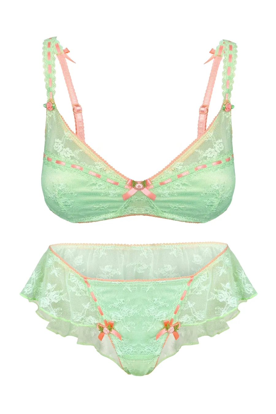 Juliet Bralette & French Knicker Set
