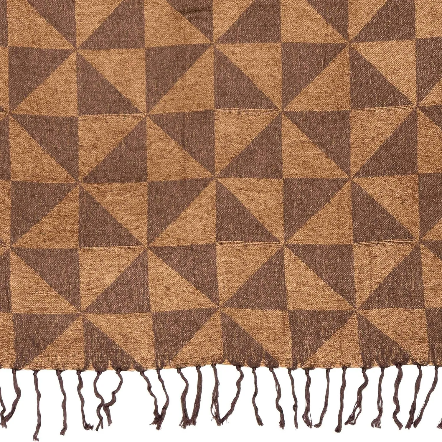 Kendrick Chenille Jacquard Woven Throw by VHC Brands