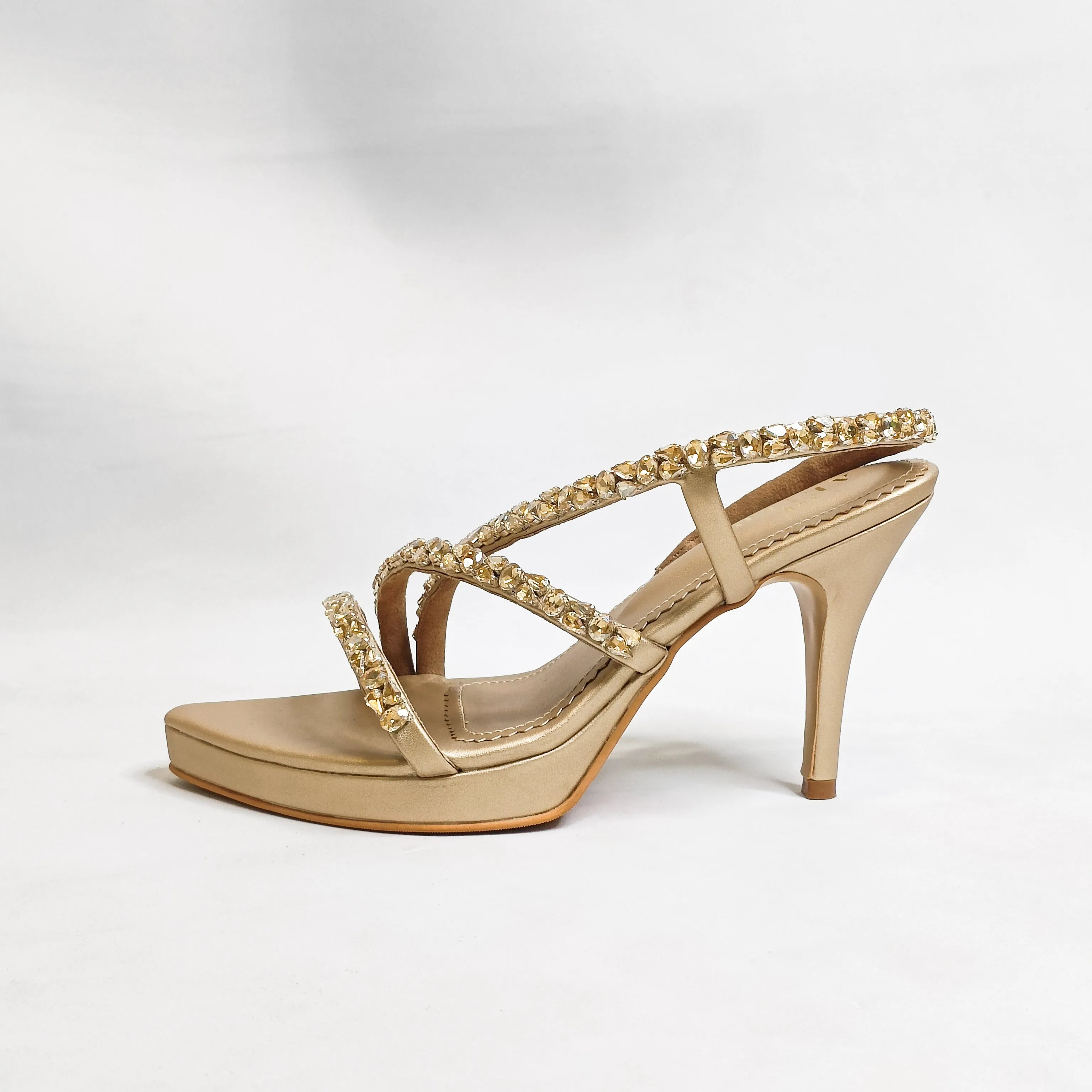 Kiara Embellished Platform Stilettos