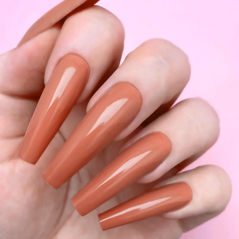 KIARA SKY / Lacquer Nail Polish - Chai Spiced Latte N5007 15ml.