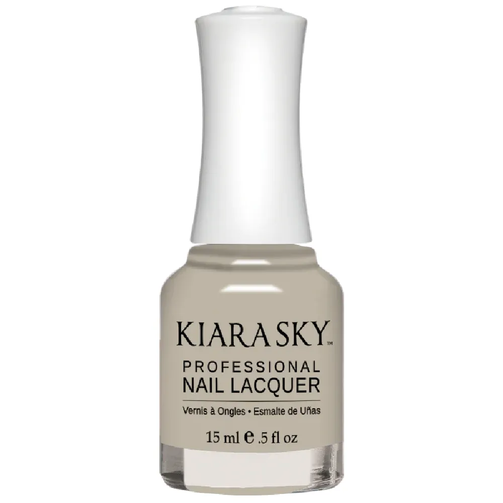 KIARA SKY / Lacquer Nail Polish - Cray Grey N5019 15ml.