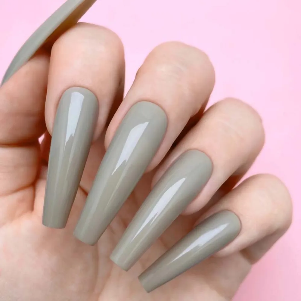 KIARA SKY / Lacquer Nail Polish - Cray Grey N5019 15ml.