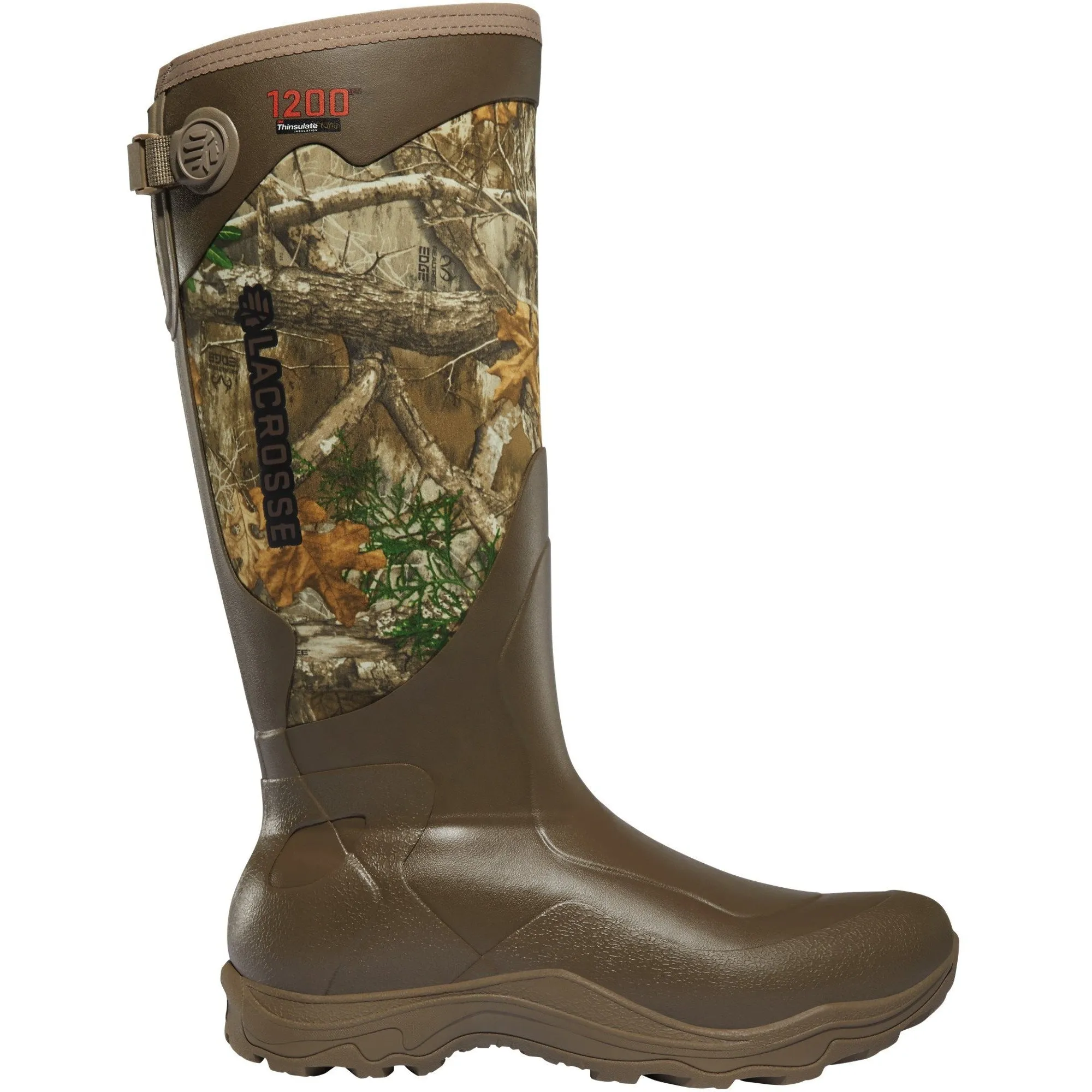 Lacrosse Men's Alpha Agility 17" Soft Toe Waterproof 1200G Ins Hunt Boot Realtree- 339072