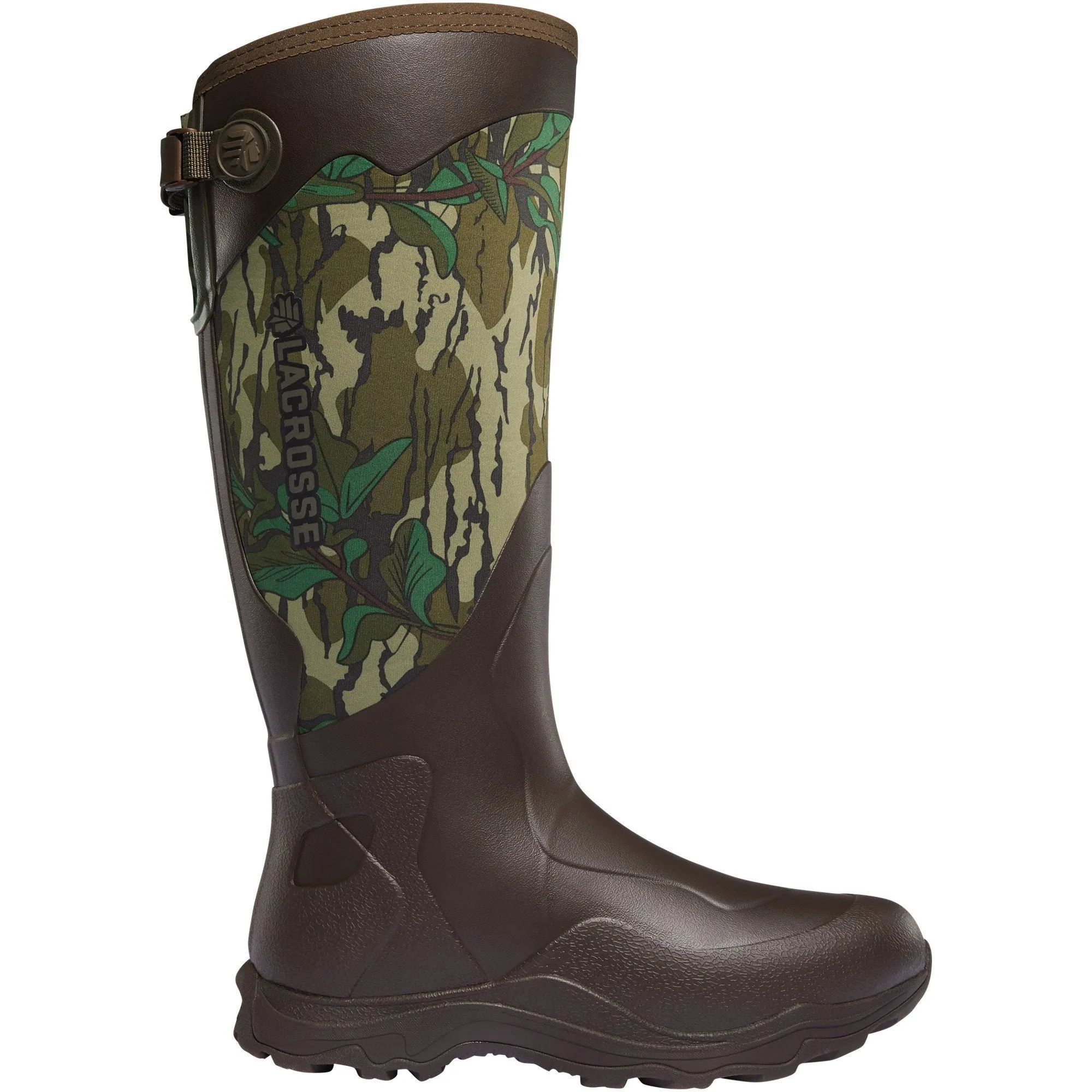 Lacrosse Men's Alpha Agility 17" Soft Toe Waterproof Rubber Hunt Boot Mossy Oak - 339073