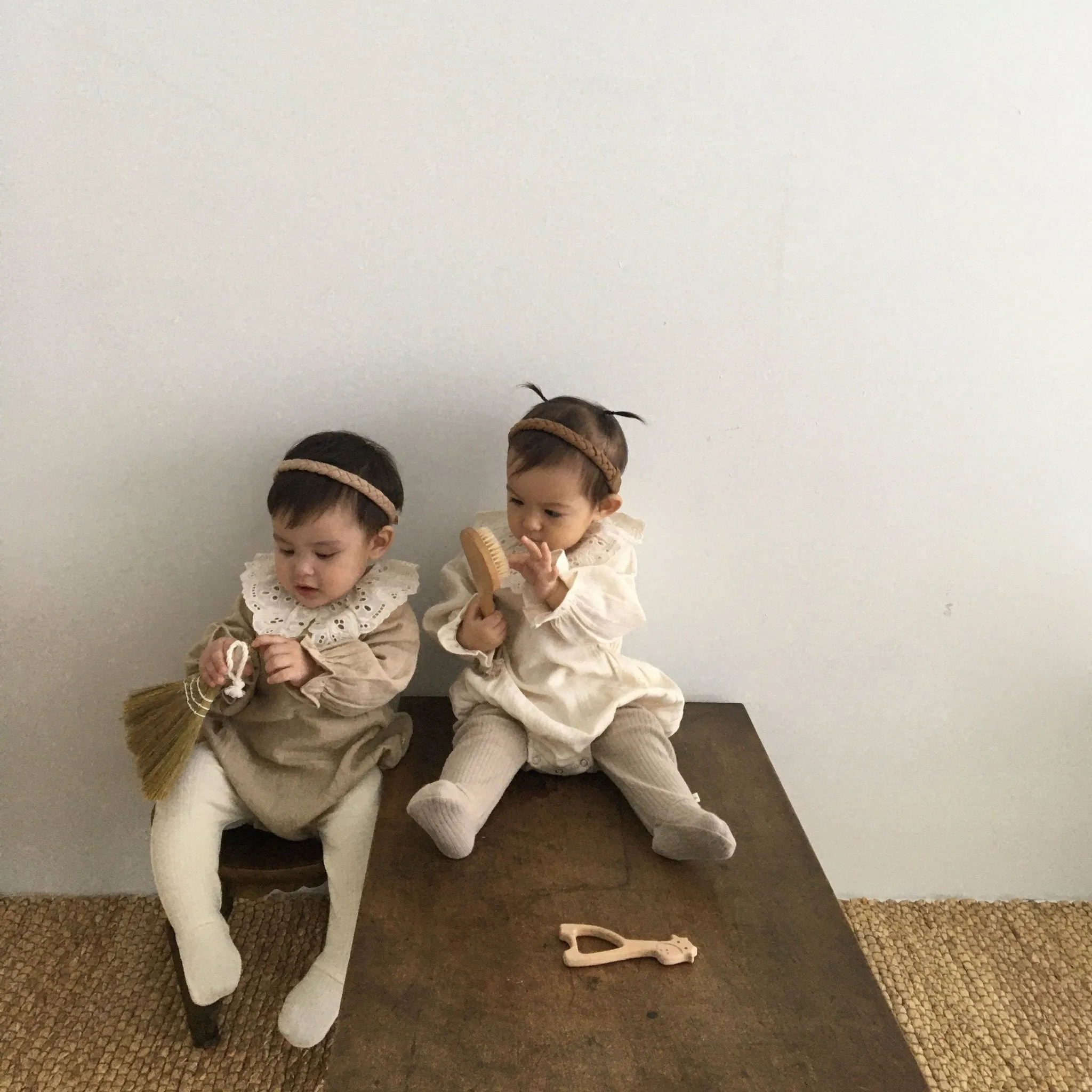 Lala Mary Collar Romper (2 colour options)