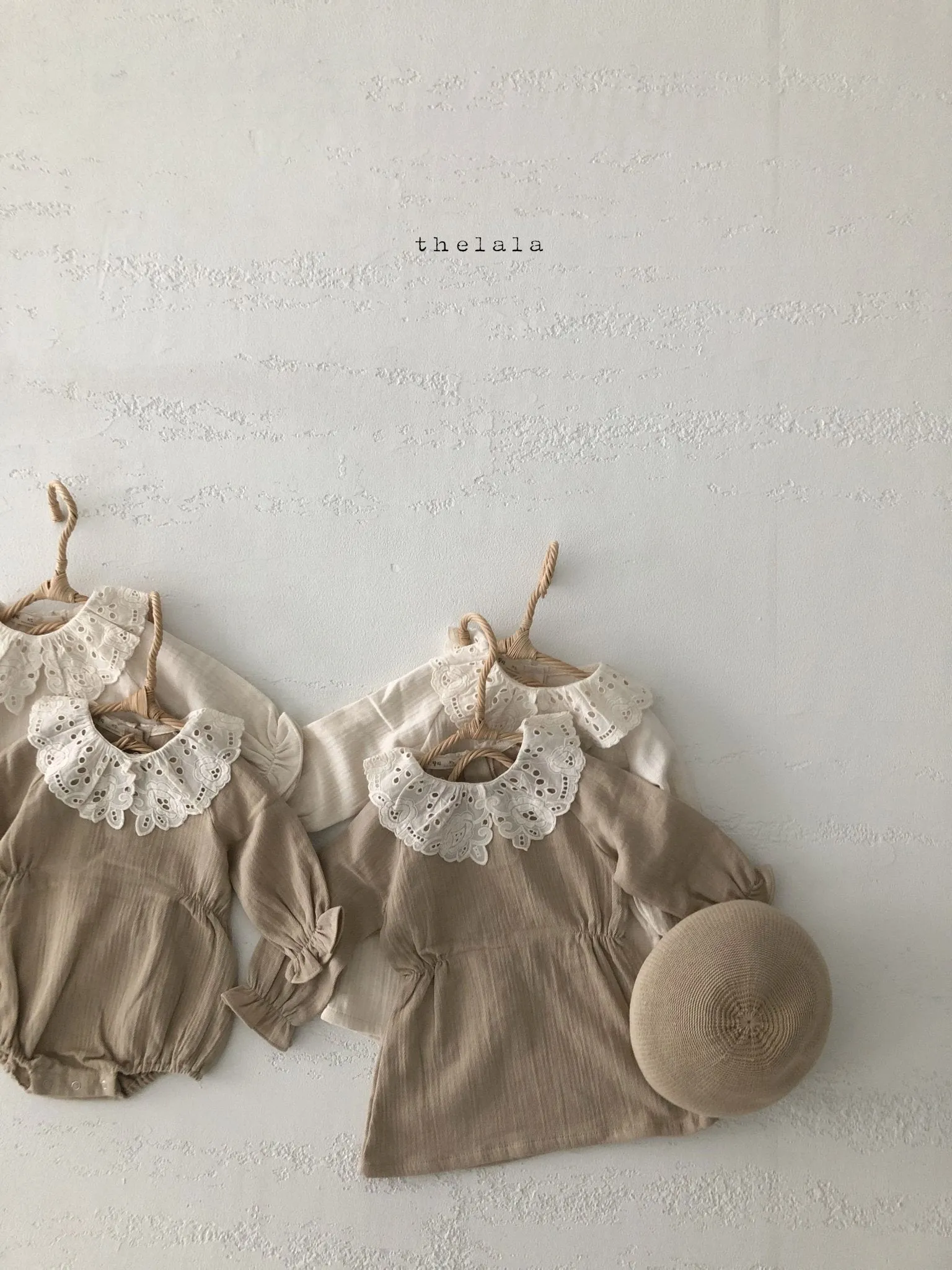 Lala Mary Collar Romper (2 colour options)