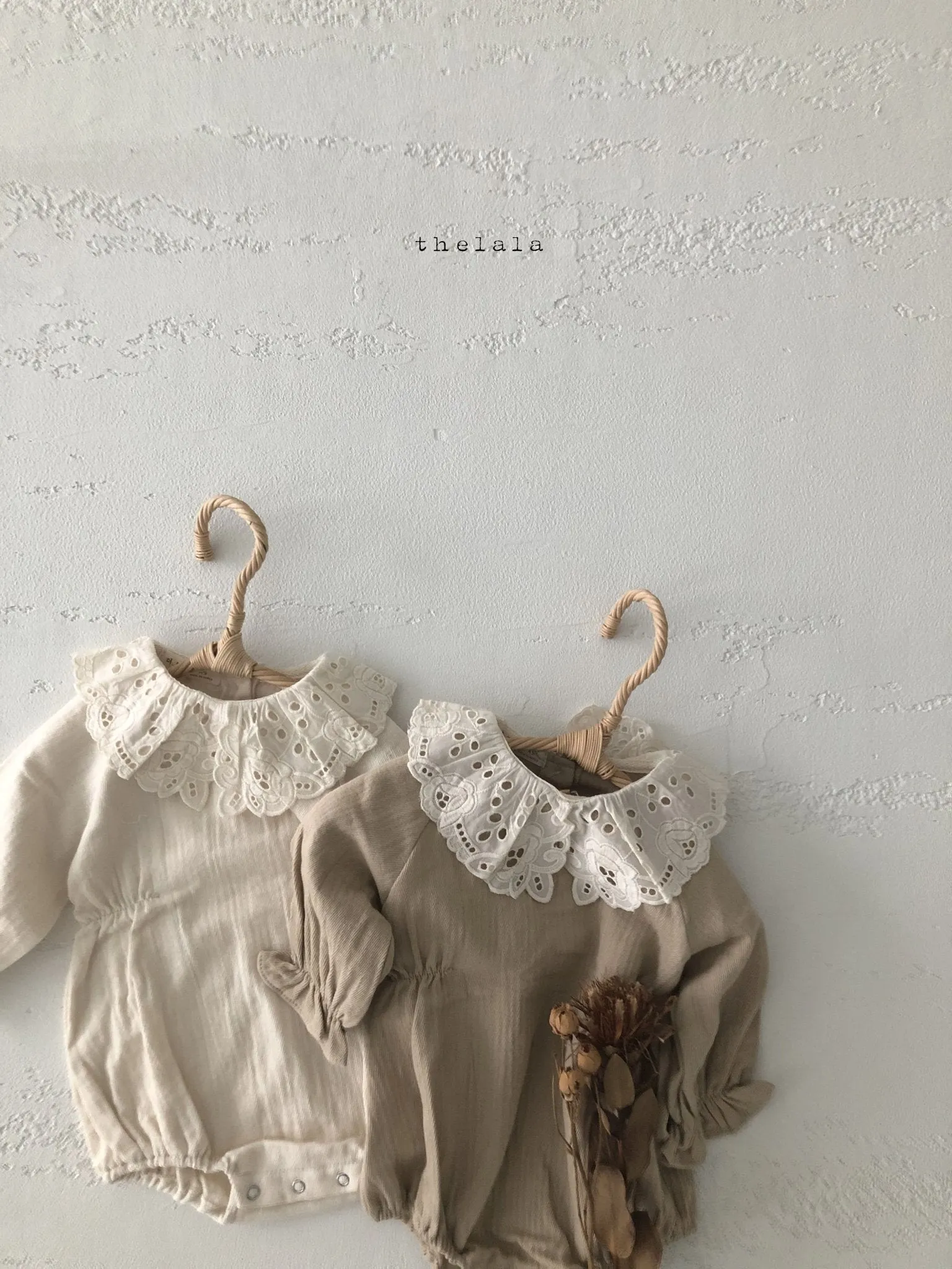 Lala Mary Collar Romper (2 colour options)